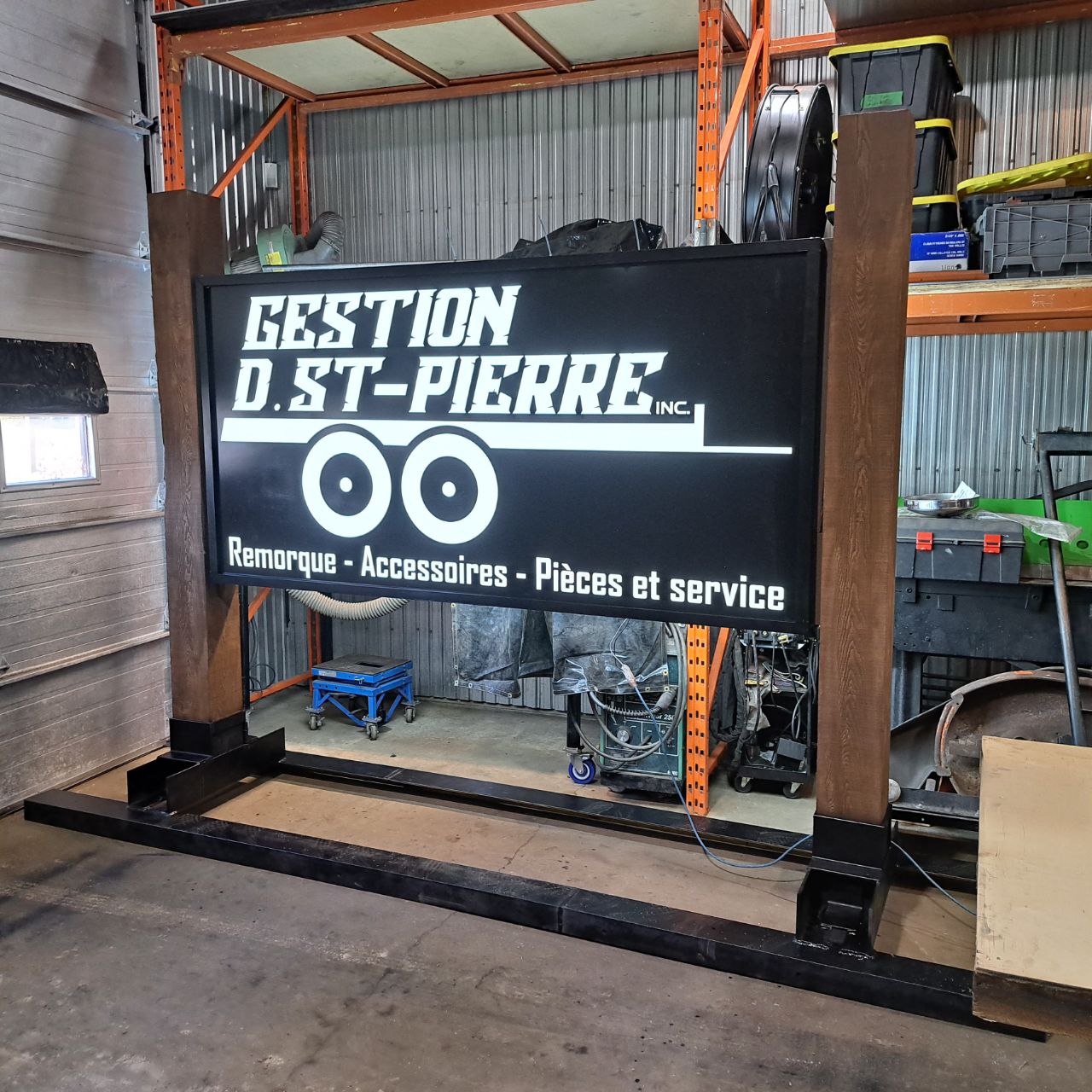 fabrication enseigne